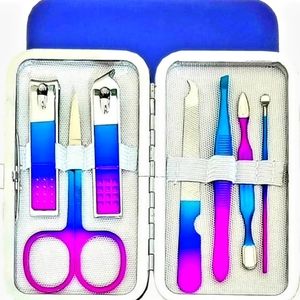 Rainbow 7pcs Manicure set